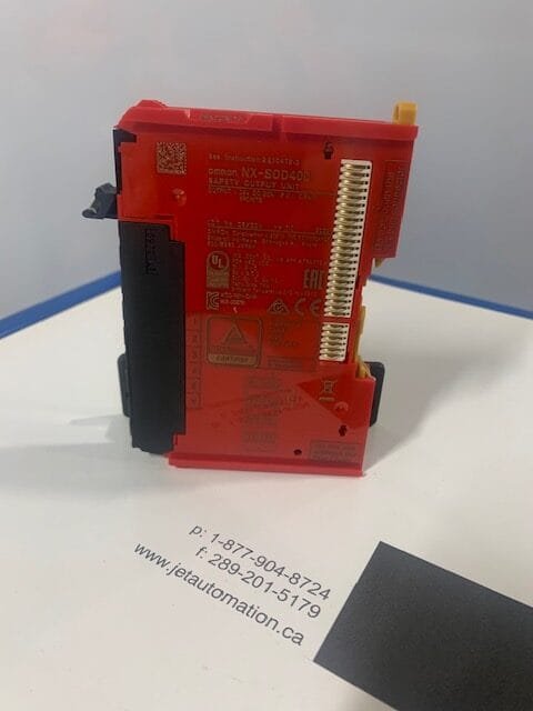 Omron Automation NX-SOD400 Safety Controller Output Unit, 4 Out 0.5A, NX Series