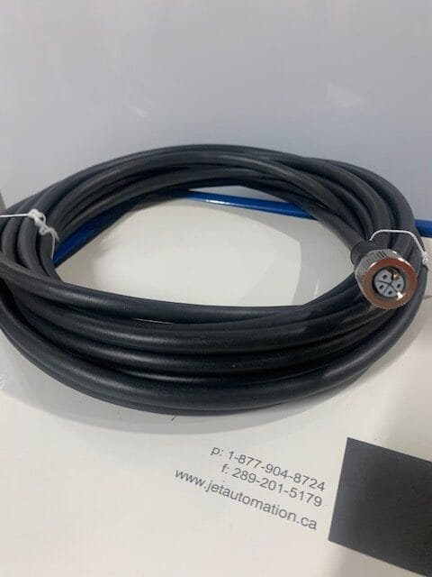 M12 Power Female 0° L-cod. with Cable
