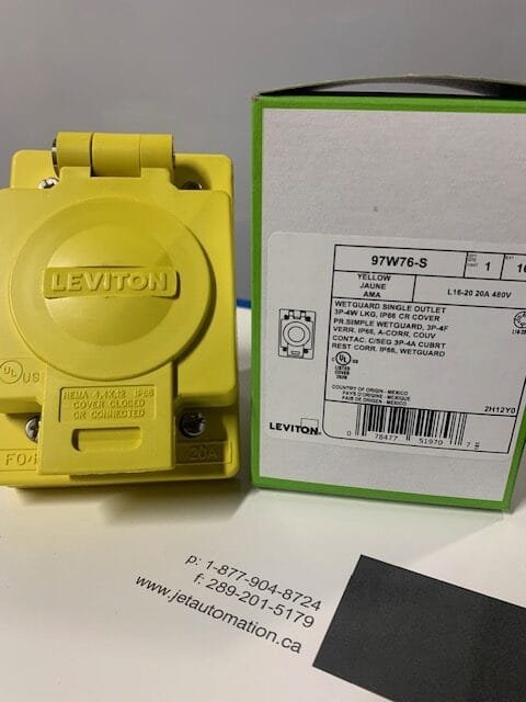 97W76-S - Watertight Locking Outlet